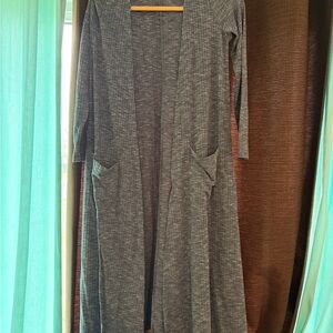 LuLaRoe Charcoal Cardigan